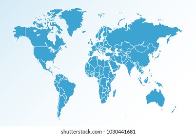 world map vector