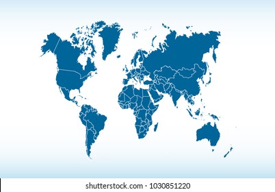 world map vector