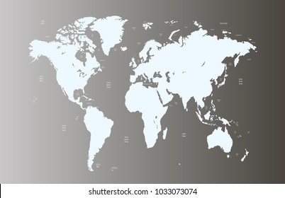 world map vector