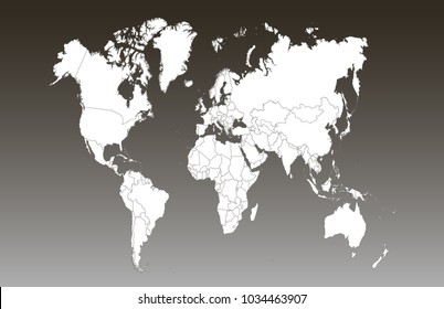 world map vector