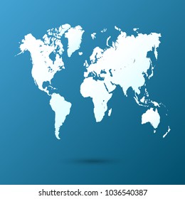 world map vector