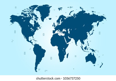world map vector