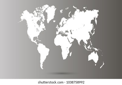 world map vector