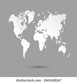world map vector