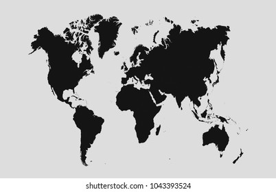 world map vector