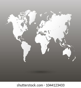 world map vector
