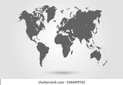 world map vector