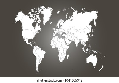 world map vector
