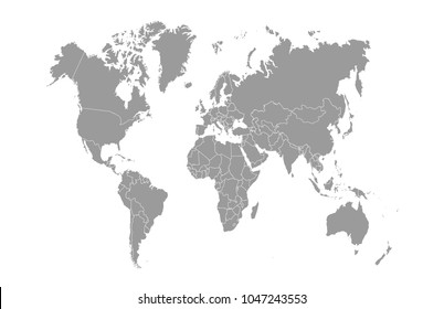 world map vector