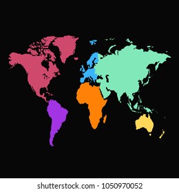 world map vector