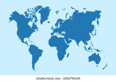 world map vector