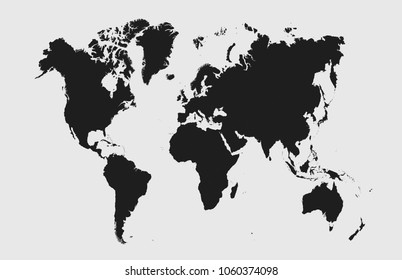 world map vector