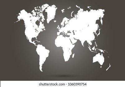 world map vector