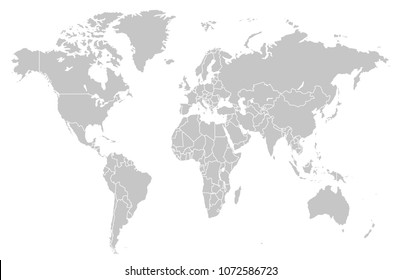 world map vector