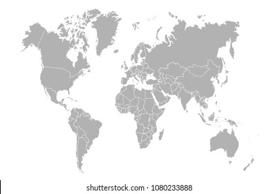 world map vector