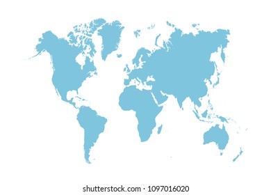 World map vector