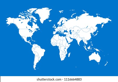 world map vector