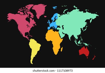 world map vector