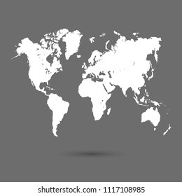 world map vector