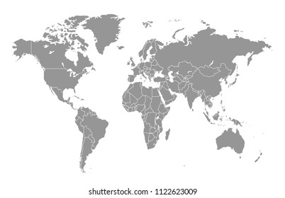 world map vector
