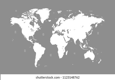 world map vector