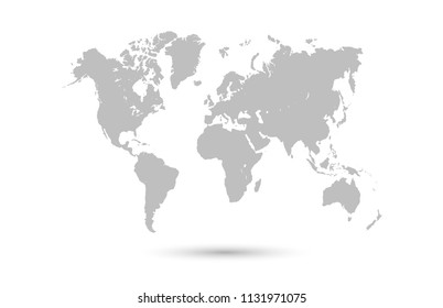 world map vector