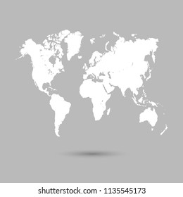 world map vector