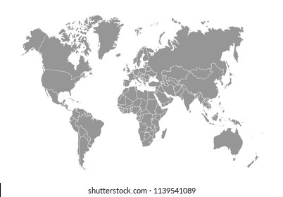 world map vector