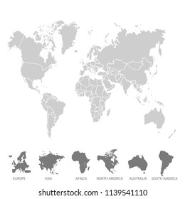 world map vector