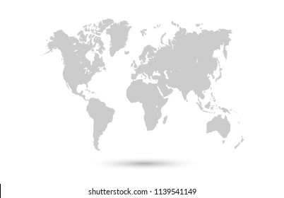 world map vector