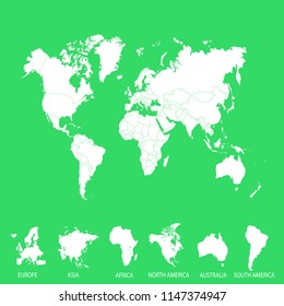 world map vector