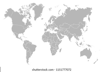 world map vector