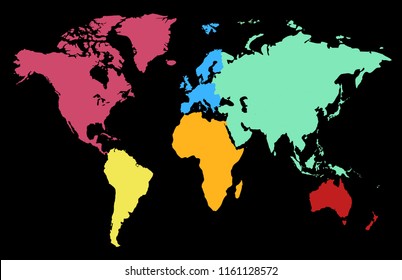 world map vector