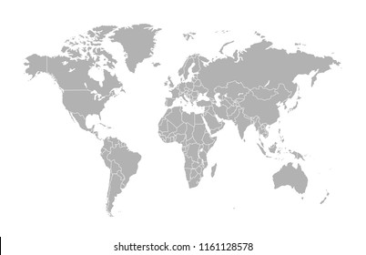 world map vector