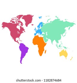 world map vector