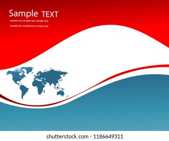 World map vector