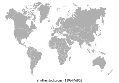 world map vector