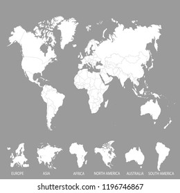 world map vector