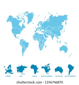 world map vector