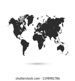 world map vector