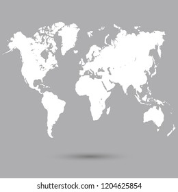 world map vector