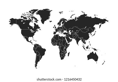 world map vector