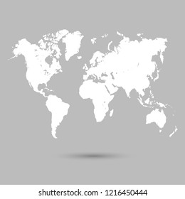 world map vector