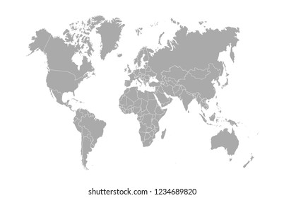 world map vector