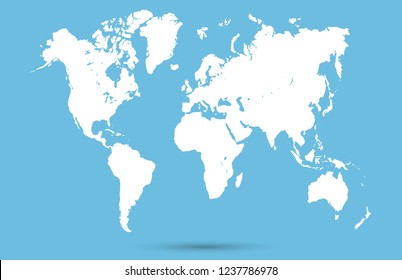 world map vector