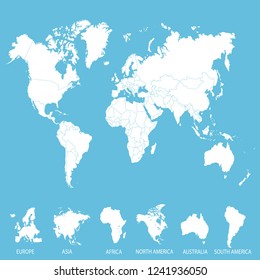 world map vector