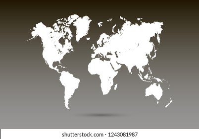 world map vector