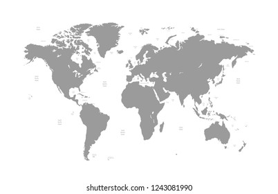 world map vector