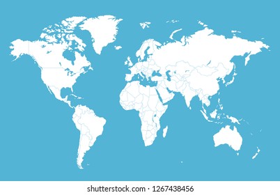 world map vector