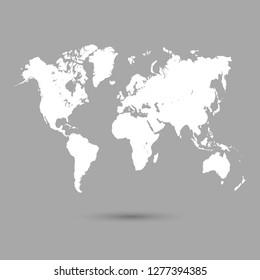 world map vector